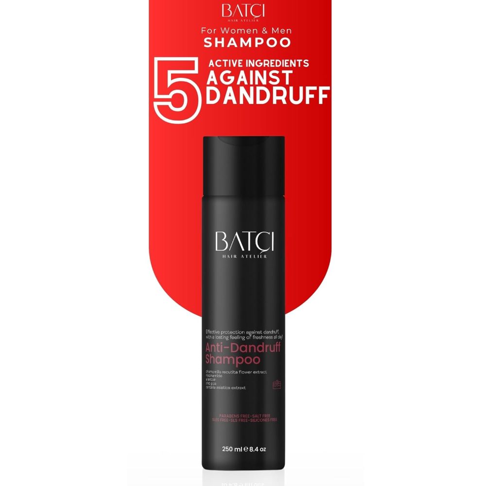 BATCI ANTI-DANDRUFF SHAMPOO, SOOTHES ITCHY SCALP & REDUCES FLAKES - Image 2