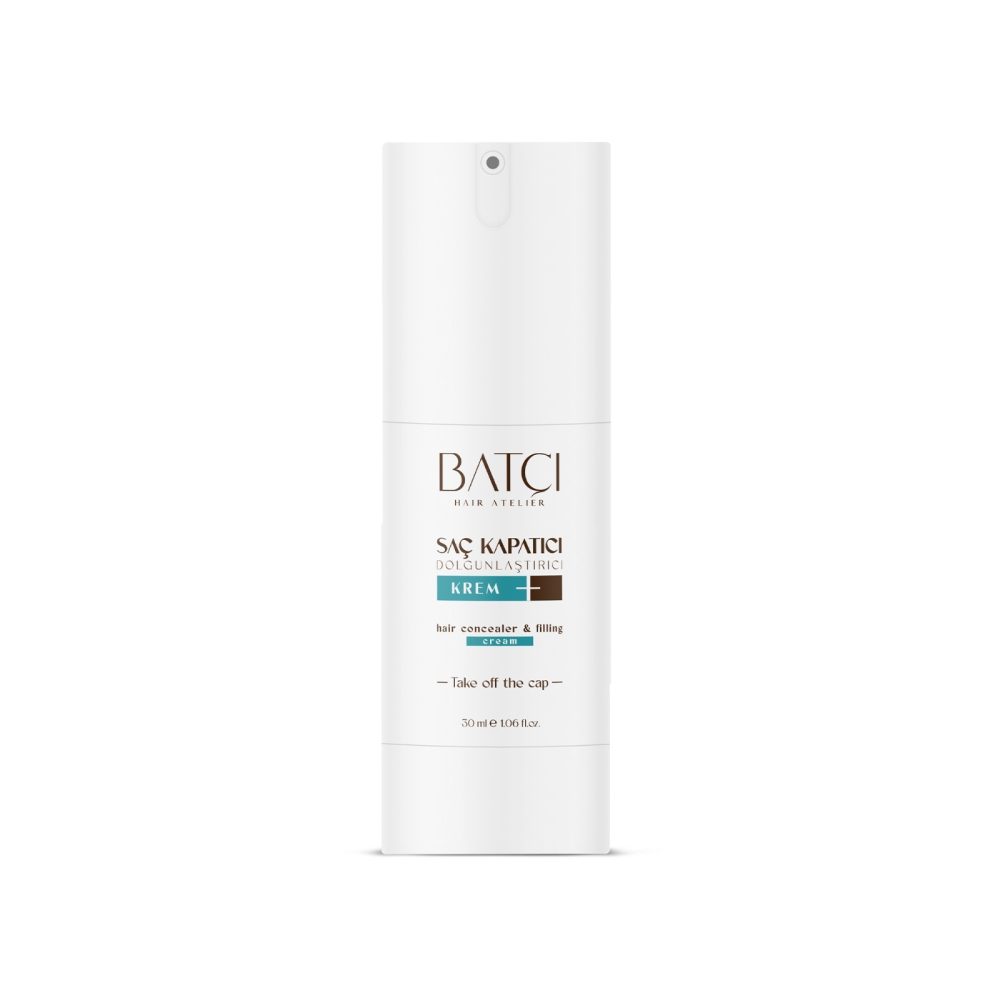 BATCI HAIR CONCEALER - CREAM FOR BALD SPOTS & THINNING HAIR (WATERPROOF)