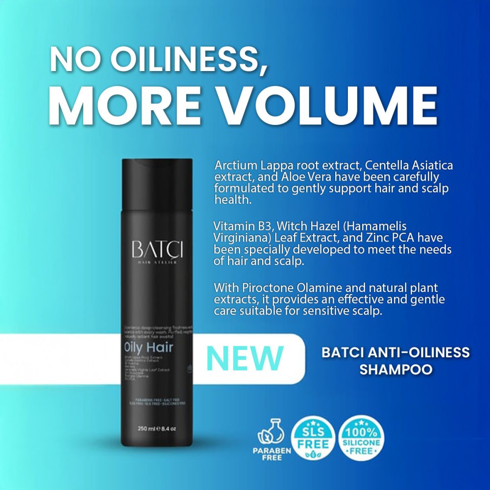 BATCI SHAMPOO FOR OILY HAIR BALANCES EXCESS SEBUM MAINTAIN CLEAN & HEALTHY SCALP - Image 4